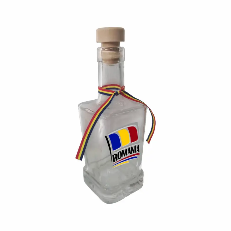 Steag romania, sticla cu mesaj patrata, 250 ml, model divgs318 15